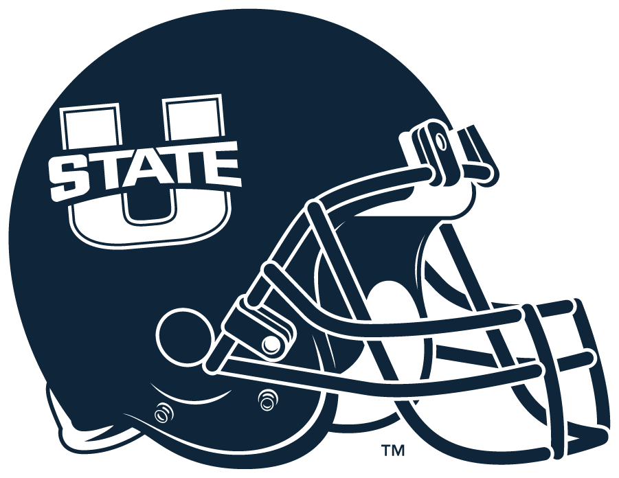Utah State Aggies 2014-Pres Helmet Logo t shirts iron on transfers
